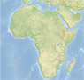 Mapa da África.